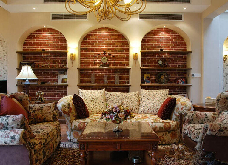 天津大的裝修公司打造清新自然的美式田園風格